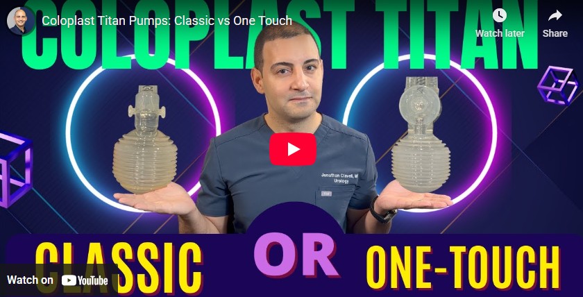 Coloplast Titan Pumps: Classic vs One Touch